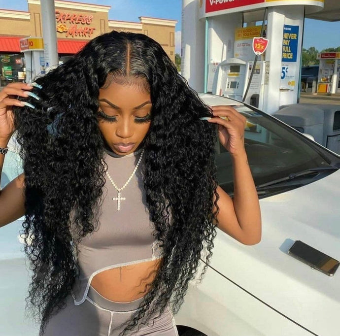 Deep Wave lace front Wig 13 x 6